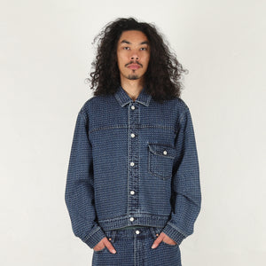 Stitch Denim Jacket - Mid Indigo