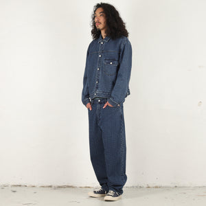 Stitch Denim Jacket - Mid Indigo