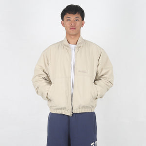 Nyco Collared Work Jacket  - Sand