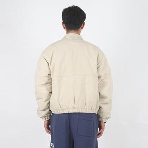 Nyco Collared Work Jacket  - Sand
