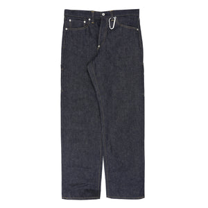 Straight Denim Pants Past - Indigo