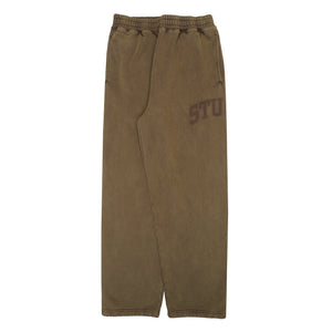 Faded Graphic Fleece Pant - Olive