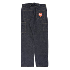 Straight Denim Pants Past - Indigo