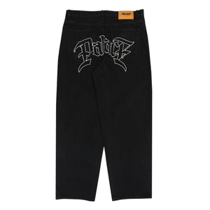 Le Script P90 Baggy Jean - Black