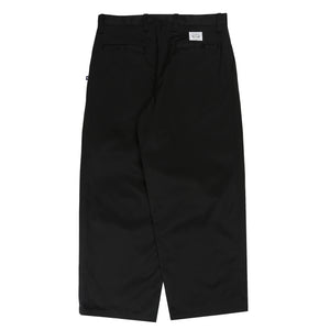 SF Twill Wide Trousers - Black