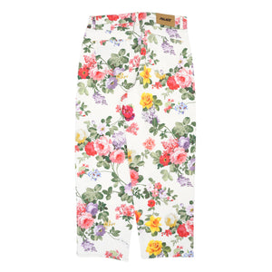 Baggy Panel Jean - Flowers