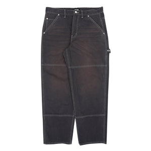 10 Oz Double Knee Pant - Black