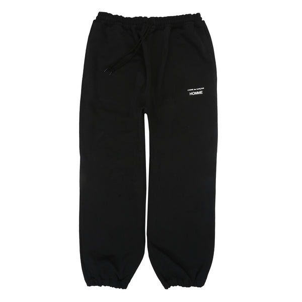 Cotton Terry Cloth Pant - Black