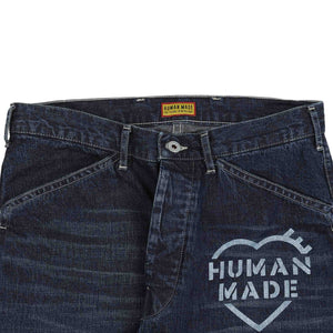 Denim Sailor Pants - Indigo