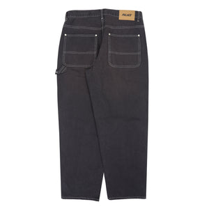 10 Oz Double Knee Pant - Black