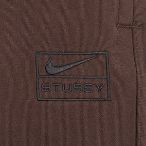 Stüssy x Nike Stone Washed Fleece Pant - Dk Cinder