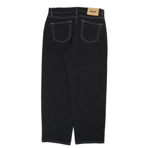 Baggy Panel Jean - Black
