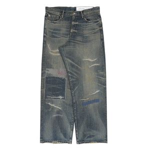 Savage Denim DP Wide Pants - Indigo