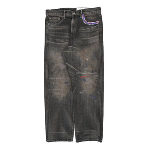 Savage Denim DP Basic Pants - Black
