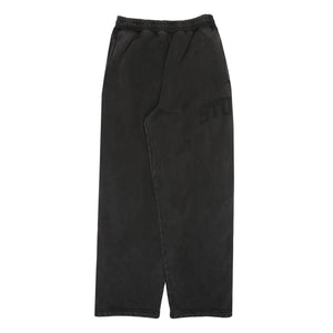 Faded Graphic Fleece Pant - Washed Black
