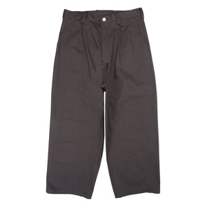 Cotton Serge Pant - Charcoal
