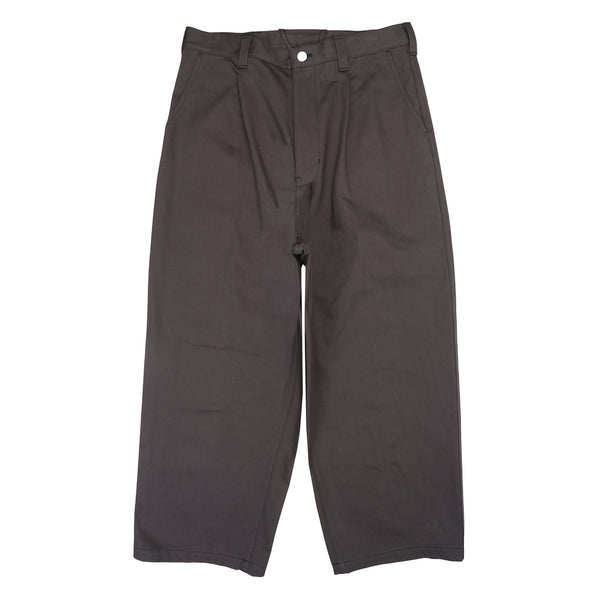 Cotton Serge Pant - Charcoal