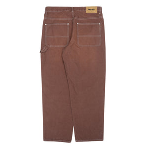 10 Oz Double Knee Pant - Brown