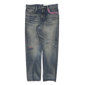 Savage Denim DP Mid Pants - Indigo