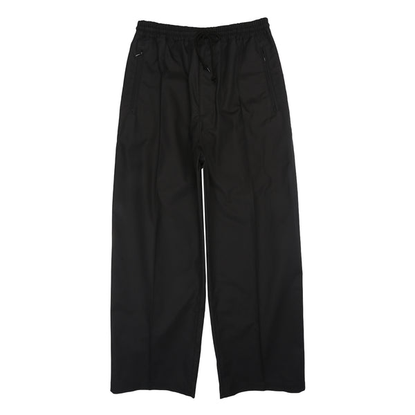 Cotton Twill Brushed Pant - Black