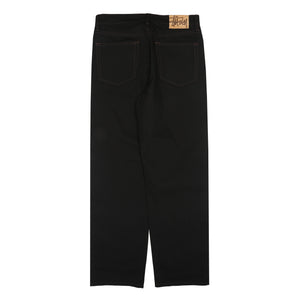 New Classic Jeans Denim - Raw Black Contrast Stitch