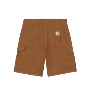 Double Knee Short - Hamilton Brown rinsed