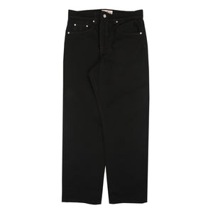 Big Ol Jean Denim - Raw Black Contrast Stitch