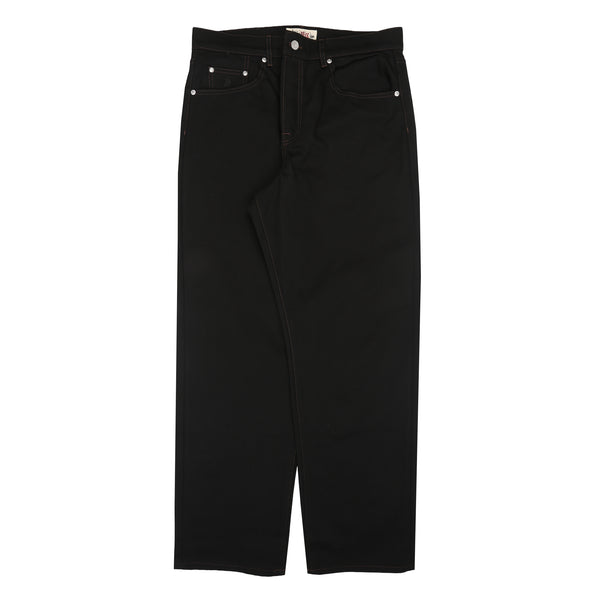 Big Ol Jean Denim - Raw Black Contrast Stitch
