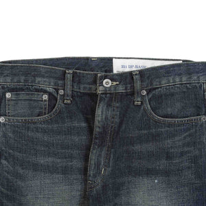 Washed Denim DP Basic Pants - Indigo