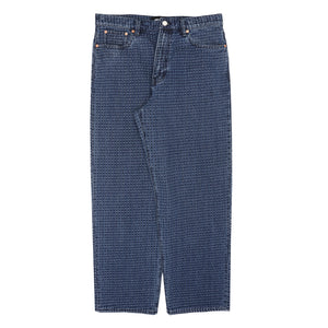 P90 Baggy Stitch Jean - Mid Indigo