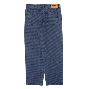 P90 Baggy Stitch Jean - Mid Indigo