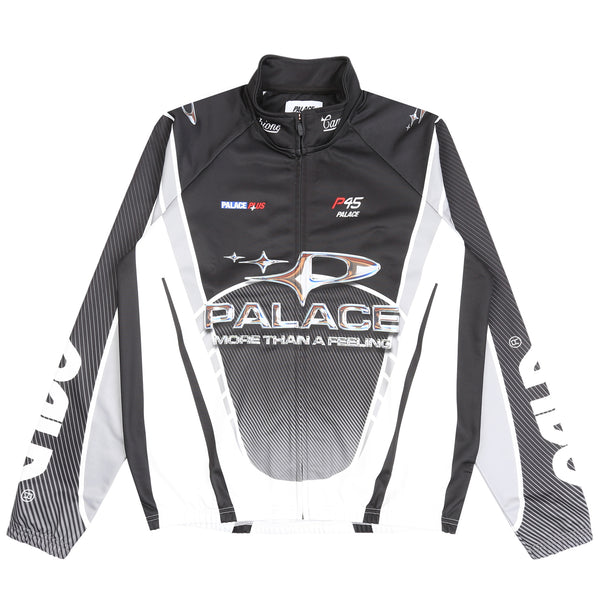 MORE THAN A CYCLING ZIP JACKET  - BLACK / SILVER