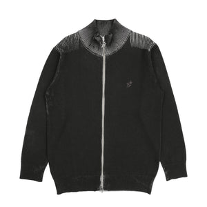 Zip-Up Driver's Knit - Black