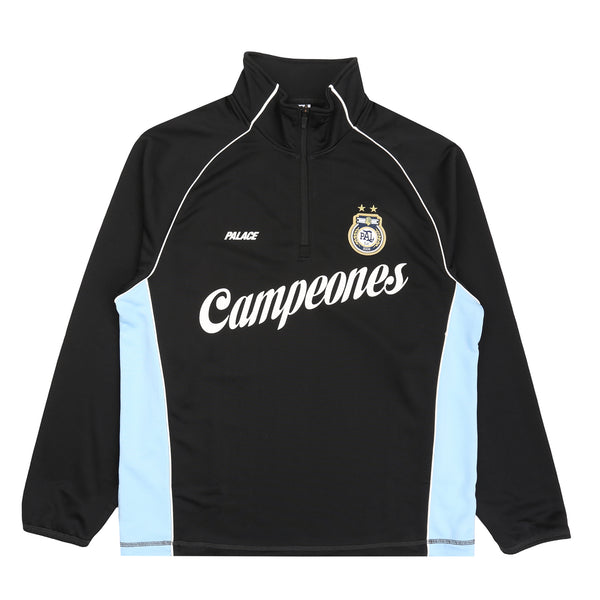 Copa 1/4 Zip Techy Fleece - Black