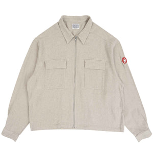 C/L Zip Short Shirt Jacket - Grey
