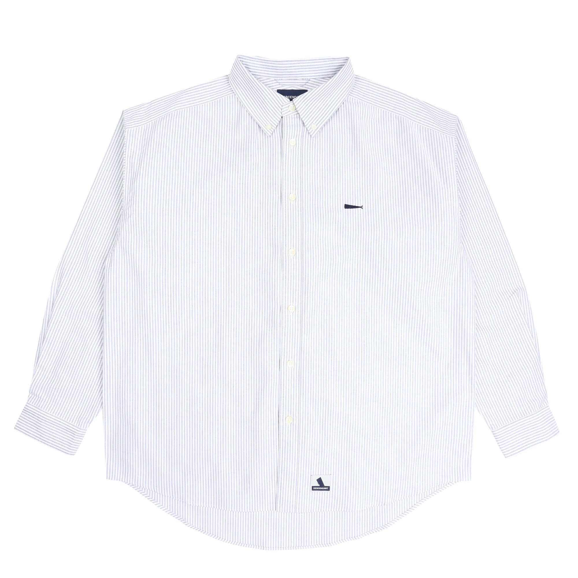 Kennedy's Oxford LS Stripe Shirt - Blue – Supply Store