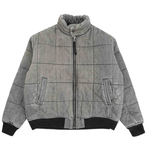 Base Quilted Jacket - Washed Black