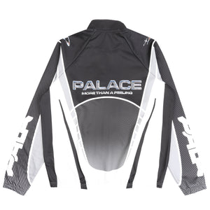 MORE THAN A CYCLING ZIP JACKET  - BLACK / SILVER