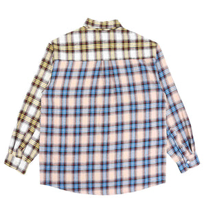 Color Block Flannel  - Yellow