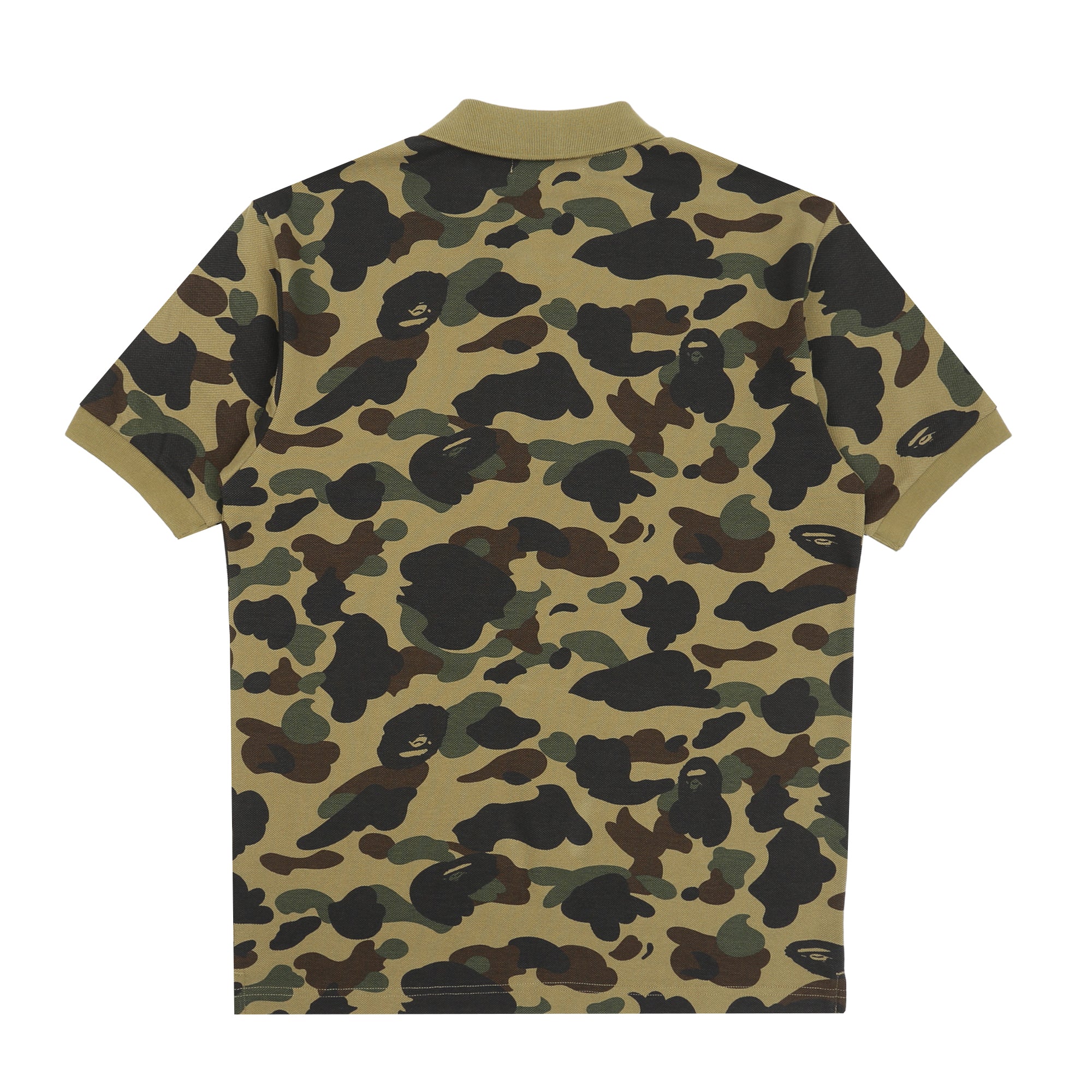 トップス A Bathing Ape 1ST CAMO ONE POINT POLO S 1st Camo One Point Polo Shirt - Green – Supply Store