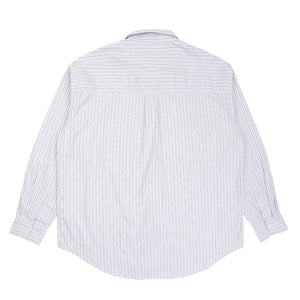 L/S Keene Shirt-Keene Stripe, White