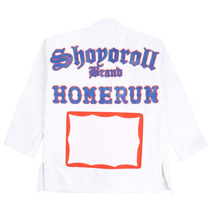 Homerun Shoyoroll Kimono - White
