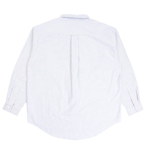 Kennedy's Oxford LS Stripe Shirt - Blue