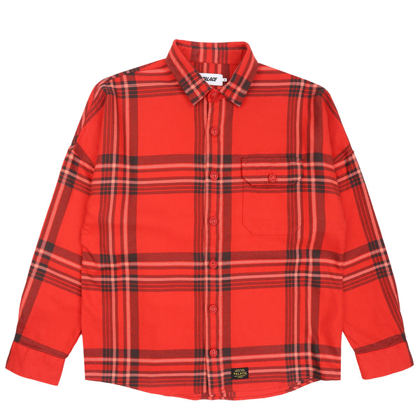 Surplus Flannel Shirt - Red