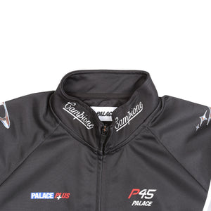 MORE THAN A CYCLING ZIP JACKET  - BLACK / SILVER