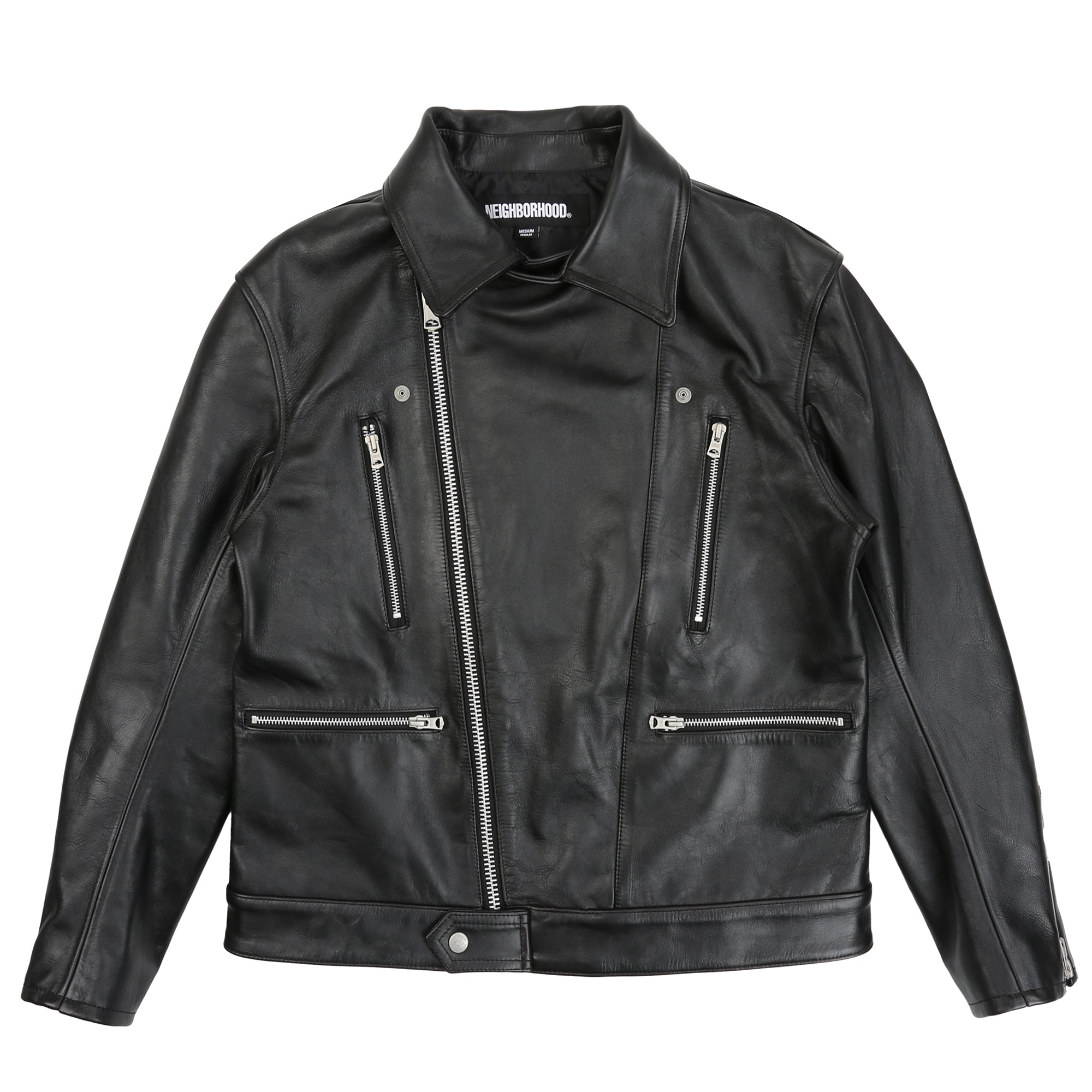 Leather Riders Jacket - Black – Supply Store