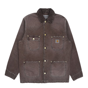 OG Chore Coat-Tobacco destroy wash