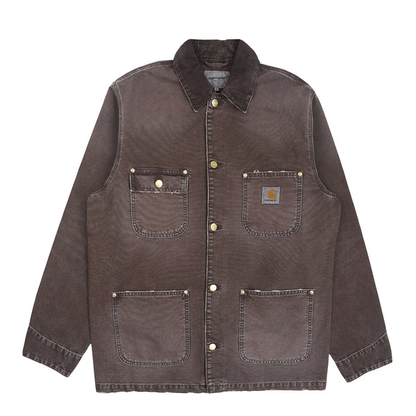 OG Chore Coat-Tobacco destroy wash
