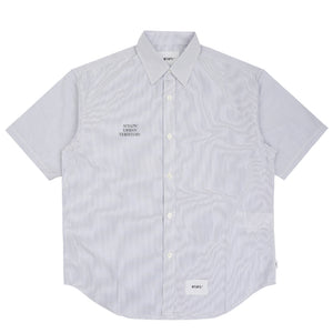 TXT 01 SS Broadcloth Shirt - Blue