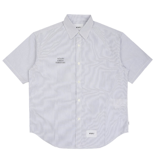 TXT 01 SS Broadcloth Shirt - Blue